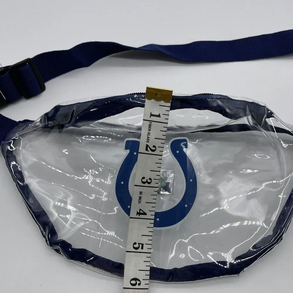 Indianapolis COLTS Clear Fanny Waist Packs NFL Stadium Approved‎ 11